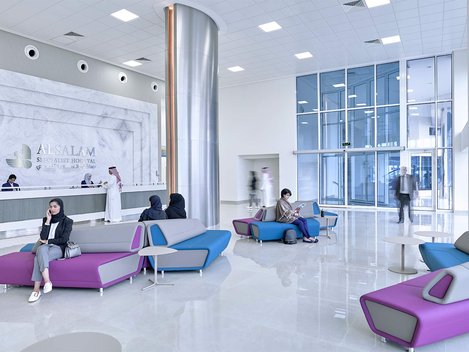 reception lobby 